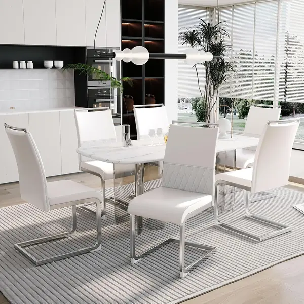 Freischwinger Schwingstuhl 6er Set
