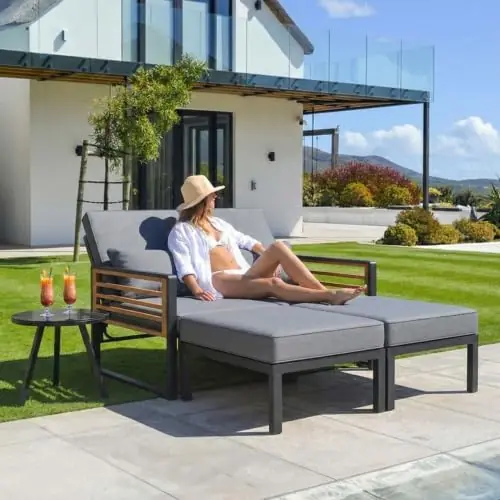 Garten-Lounge-Set für 2-4 Personen