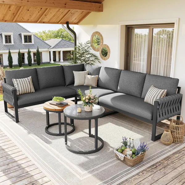 Gartenmöbel Set 6 Personen