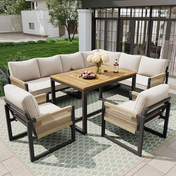 Gartenmöbel Set 7-8 Personen
