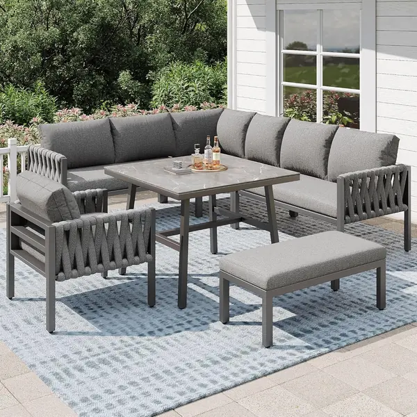 Gartenmöbel Set 8-9 Personen