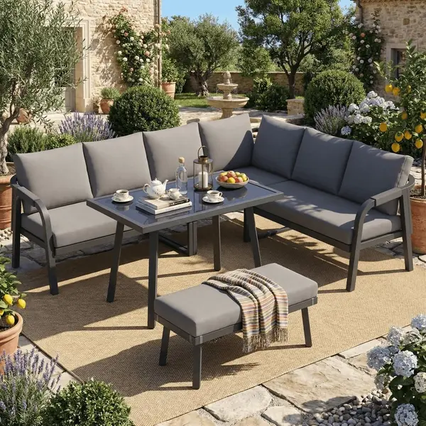 Gartenmöbel Set für 8 Personen