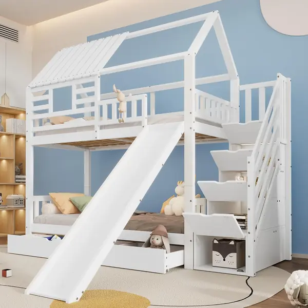Kinderbett Etagenbett 90x200cm