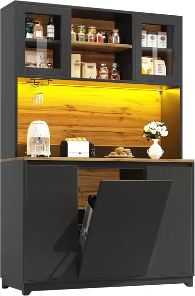 Küchenschrank Buffetschrank mit LED