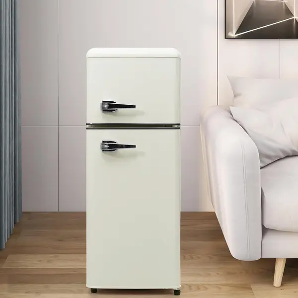 Kühlschrank zweitürig 92L – Gefrierfach 28L, 5 cm hoch