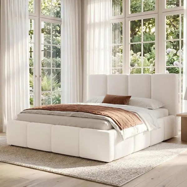 Polsterbett Doppelbett 160x200 cm mit Lattenrost &