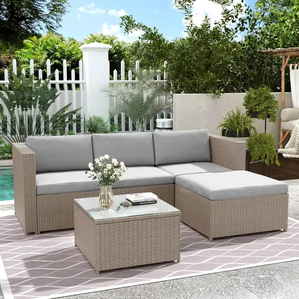 Polyrattan Lounge – Gartenlounge, Terrassenmöbel