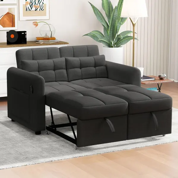 Schlafsofa 2-Sitzer Sofa mit Schlaffunktion