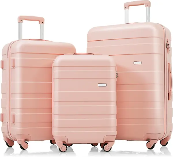 3-teiliges ABS-Hartschalenkoffer-Set