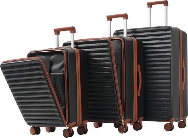 3tlg. Hartschalenkofferset – Gepäckset, Rollkoffer